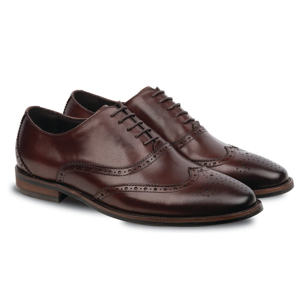 Damian Wingtip Brown – Nappa Milano