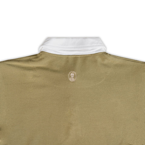 Long Sleeve Polo Shirt - Olive