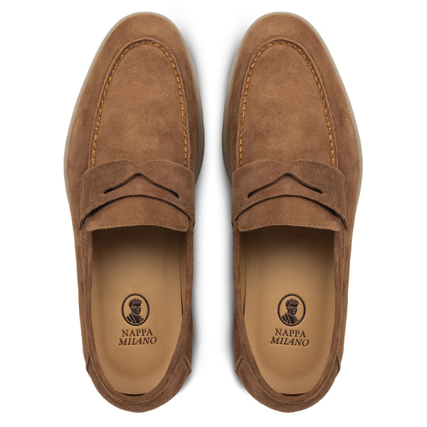 Pier Penny Loafers Brown – Nappa Milano
