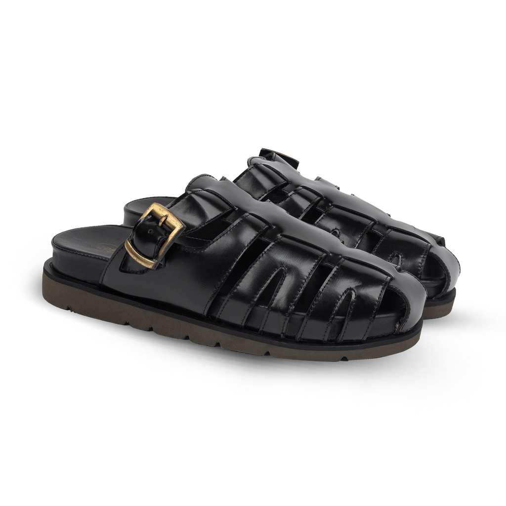 Lux Fisherman Sandal Black