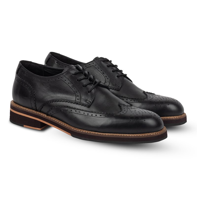 Blake Brogues Black – Nappa Milano