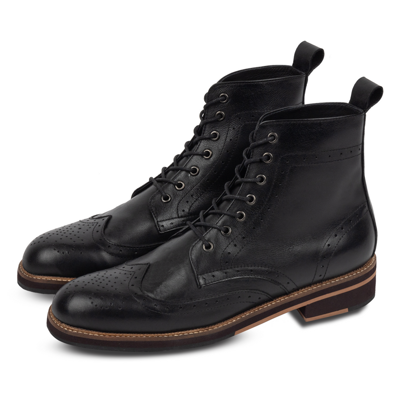 Neo Brogues Boots Black