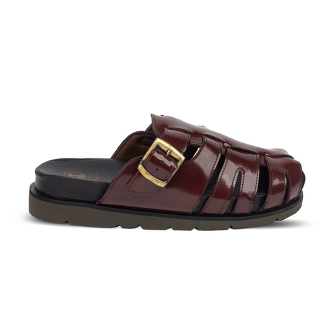 Lux Fisherman Sandal Maroon