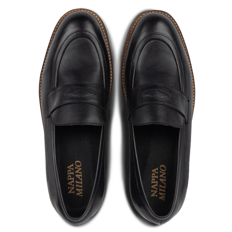 Blake Penny Loafers Black