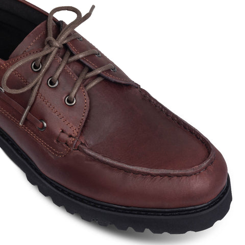 Sam Boat Shoes Maroon