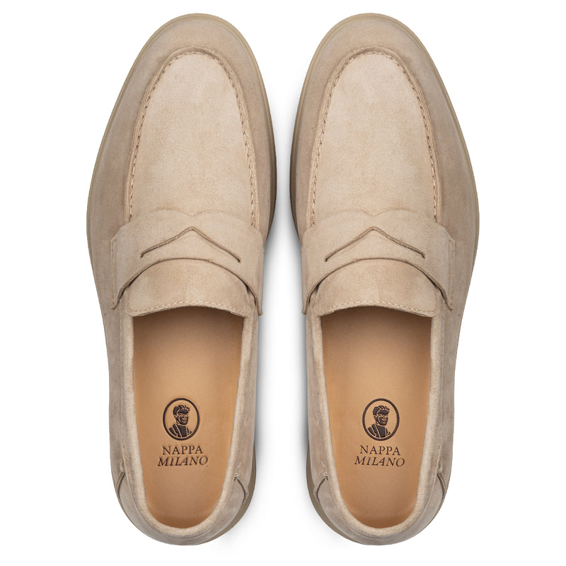 Pier Penny Loafers Beige