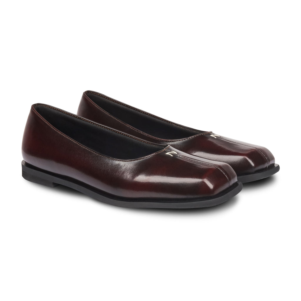 Piatta Classica Maroon – Nappa Milano - Main Image