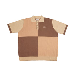 Nappa Club Brown Knitted Polo