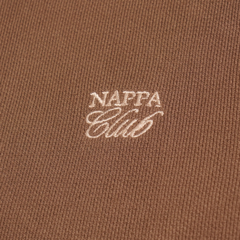 Nappa Club Brown Knitted Polo