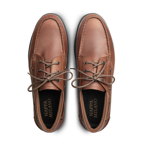 Sam Boat Shoes Brown