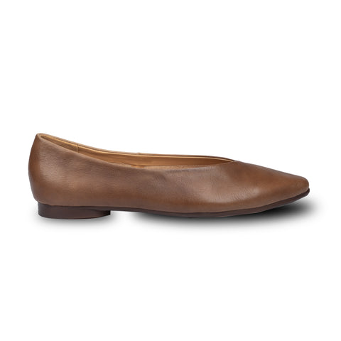 Rene Classic Flats Brown