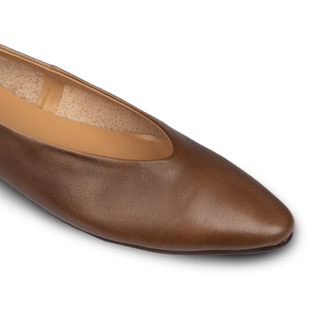 Rene Classic Flats Brown