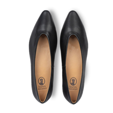 Rene Classic Flats Black