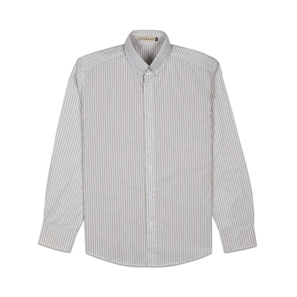 Long Sleeve Shirt Cream Stripes