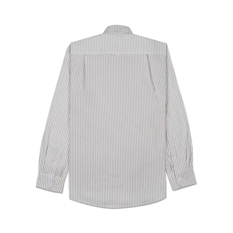 Long Sleeve Shirt Cream Stripes