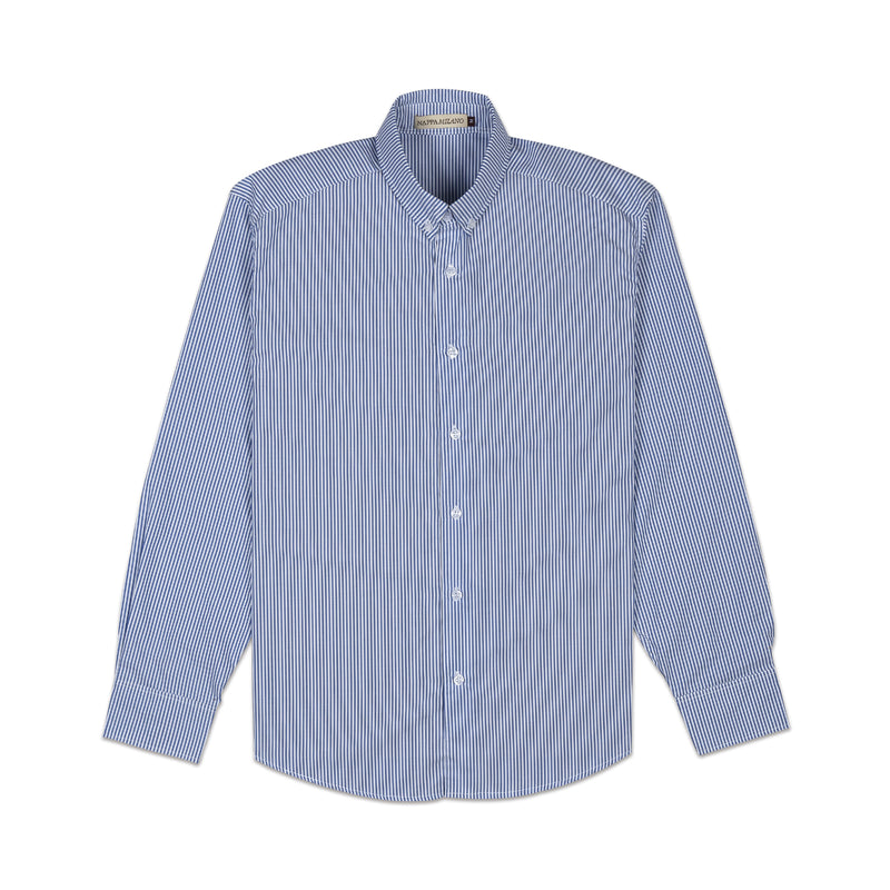 Long Sleeve Shirt Blue Stripes