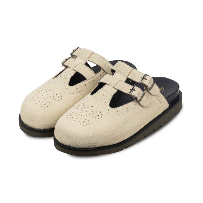 Juno Double Strap White