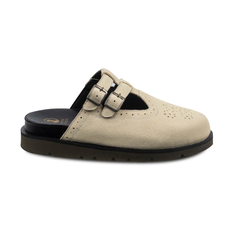 Juno Double Strap White