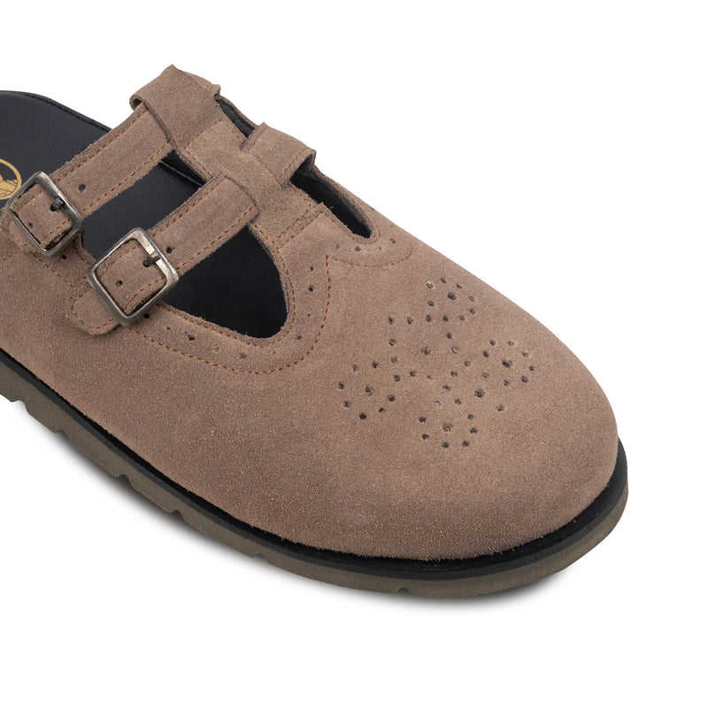 Juno Double Strap Brown