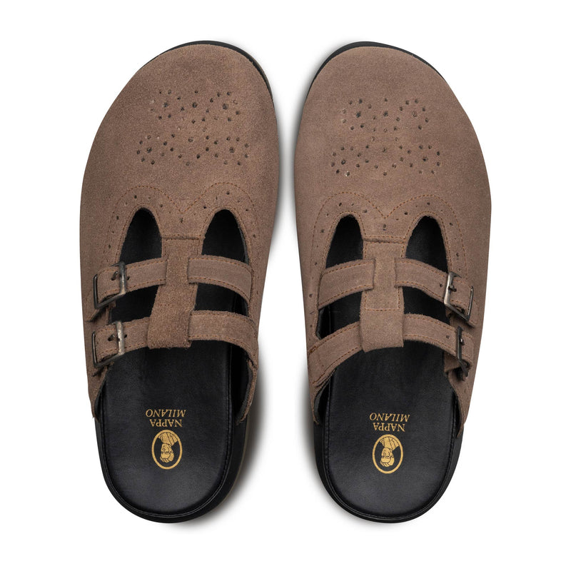 Juno Double Strap Brown