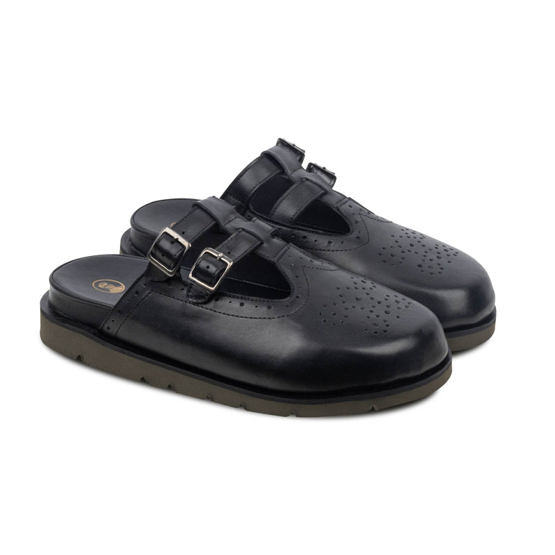 Juno Double Strap Black