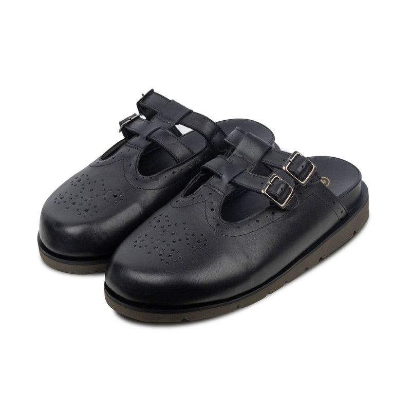 Juno Double Strap Black