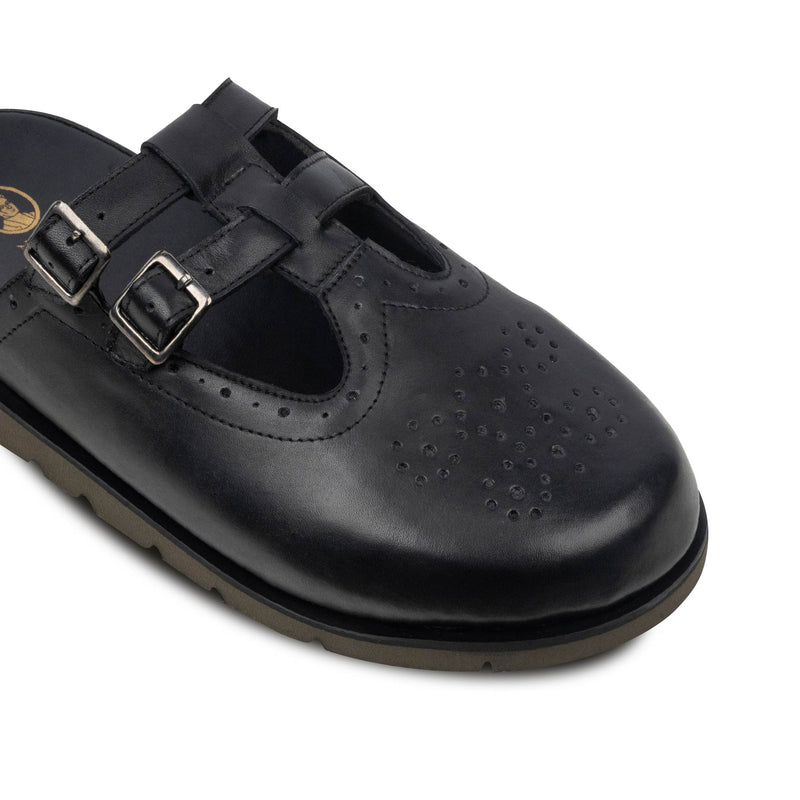Juno Double Strap Black