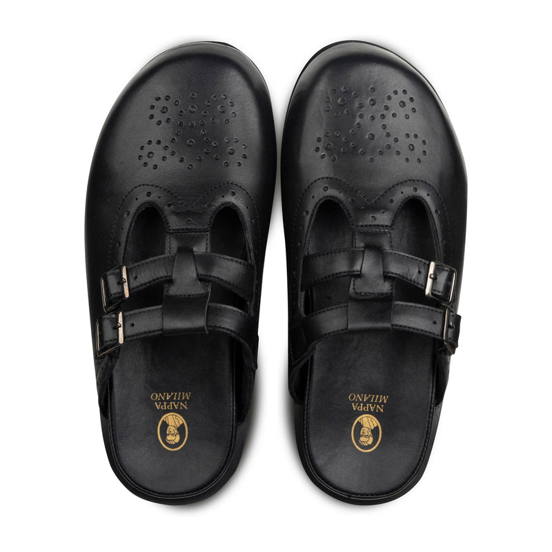 Juno Double Strap Black