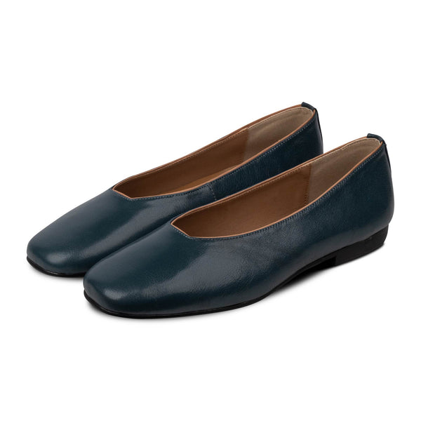 Rene Line Flats Blue