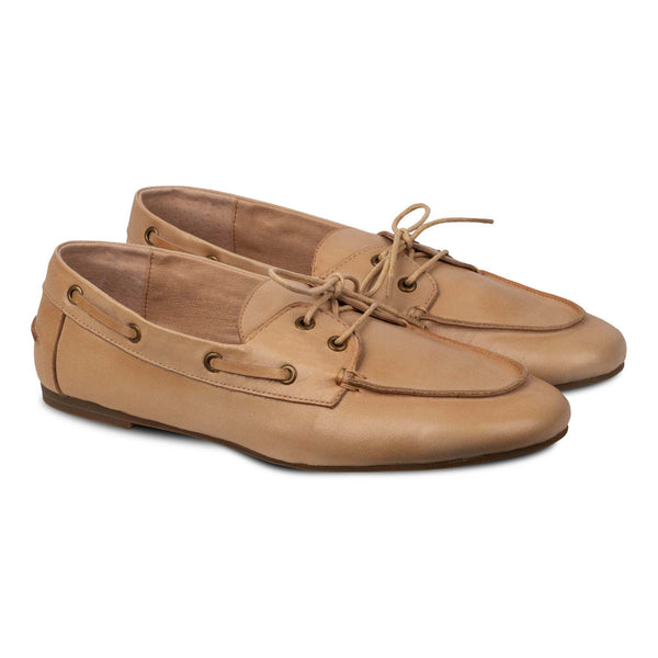 Sona Boat Shoes Cream