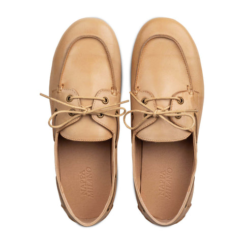 Sona Boat Shoes Cream
