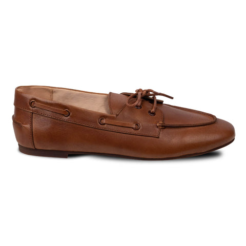 Sona Boat Shoes Brown