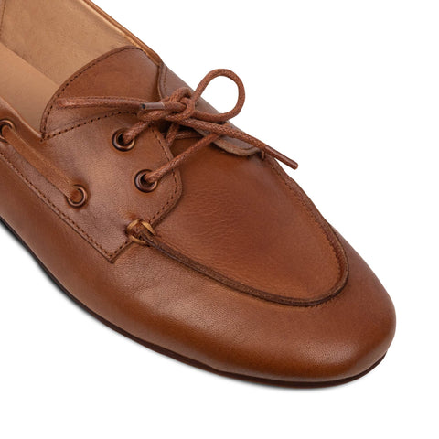 Sona Boat Shoes Brown