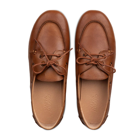 Sona Boat Shoes Brown