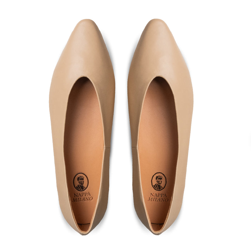 Rene Classic Flats Cream