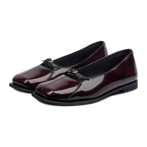 Piatta Belt Maroon
