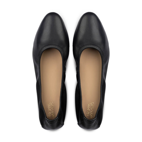 Lacy Classic Flats Black