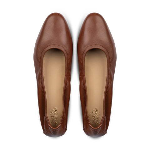 Lacy Classic Flats Brown