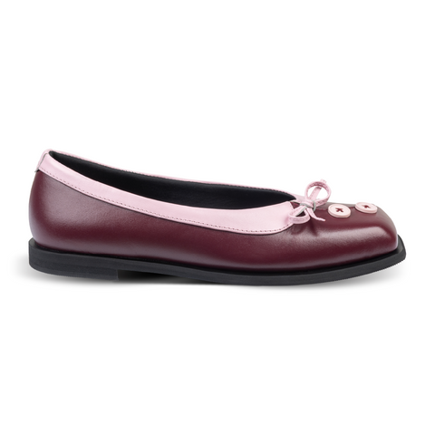 Piatta Button Cherry