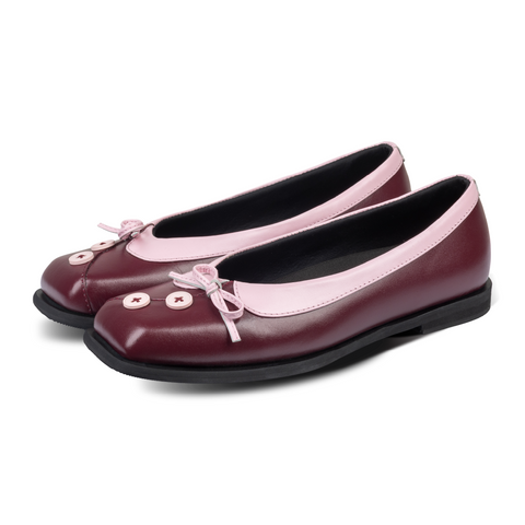 Piatta Button Cherry