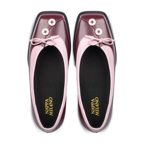Piatta Button Cherry