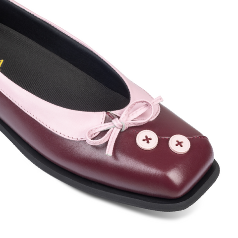 Piatta Button Cherry