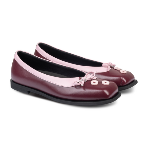 Piatta Button Cherry