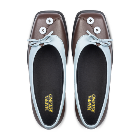 Piatta Button Brown