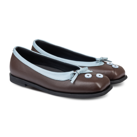 Piatta Button Brown