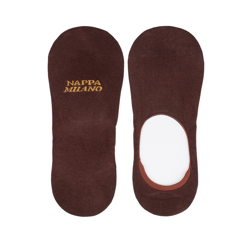 Nappa Milano Invisible Socks Brown