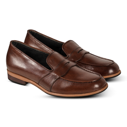 Gilly Penny Loafers Brown Women