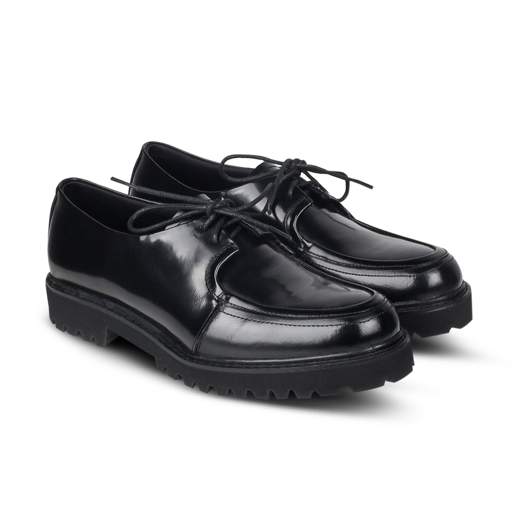 Pam Laces Black (Women) – Nappa Milano