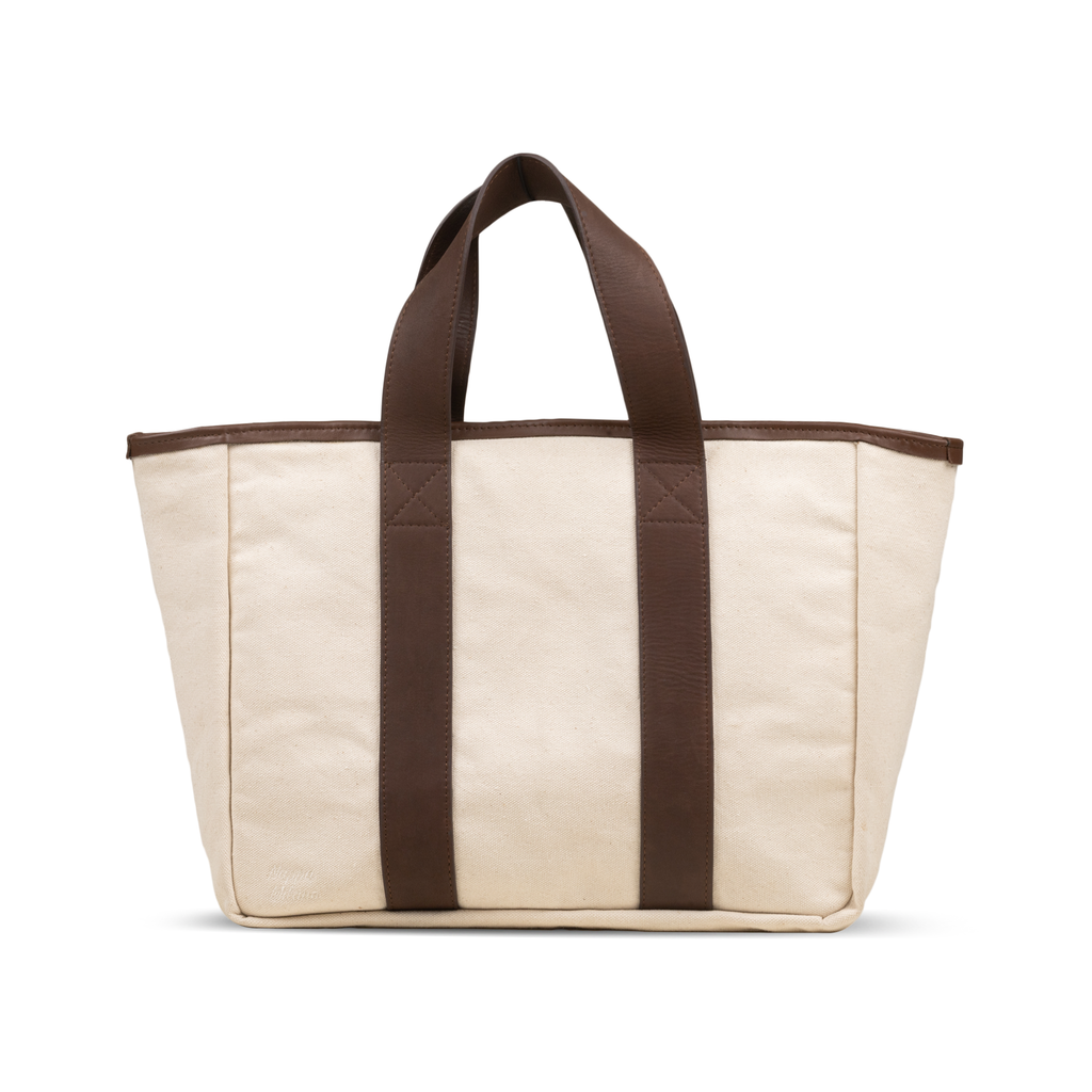 Canvas Tote Bag Broken White Nappa Milano