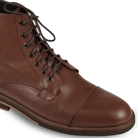 Neo Plain Boots Brown